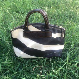 Dooney & Bourke Florentine Vacchetta Zebra